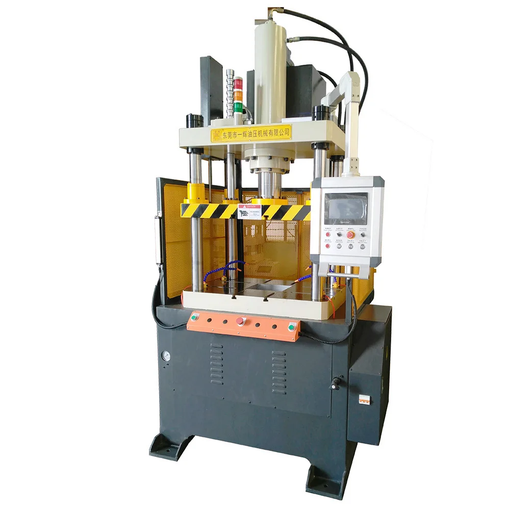 Medium Plate Die Casting Biscuit Runners Trimming Machine PLC Hydraulic Press