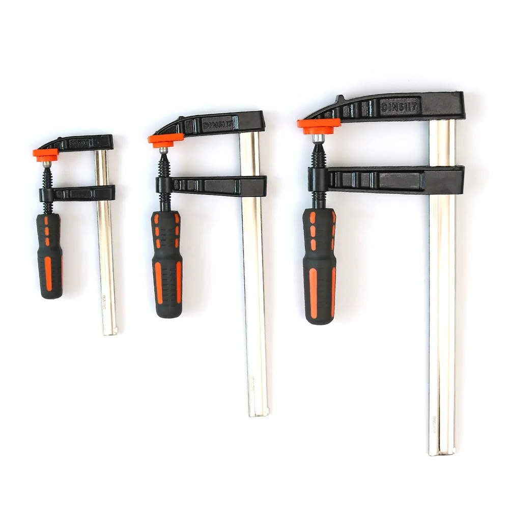 German Type Cast Iron F Clamp With Plastic Handle