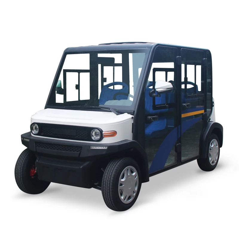 street legal lsv with 4 passenger closed door 48V5KW power system