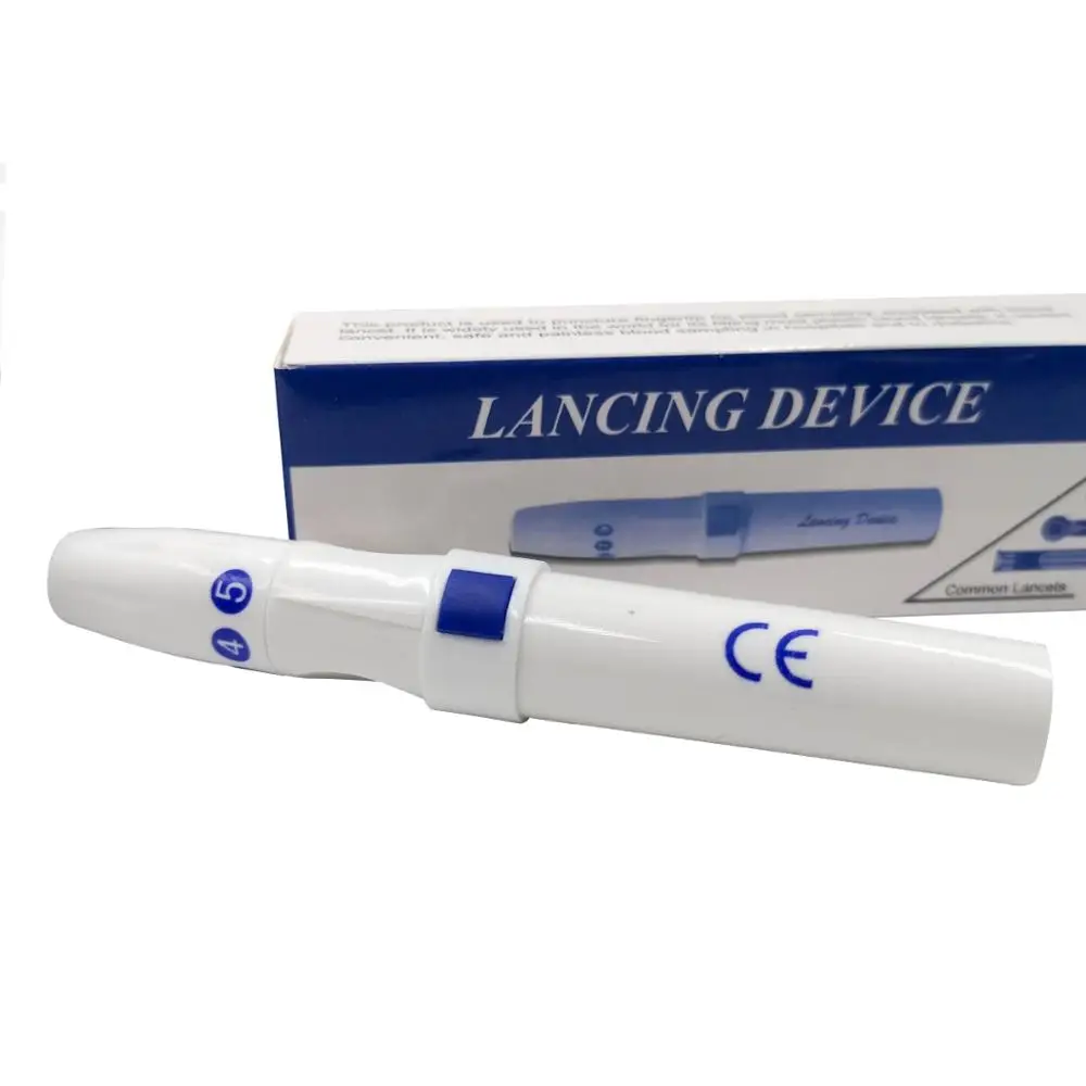 Promotional Disposable Lancing Device Ajustable Lancet Pen