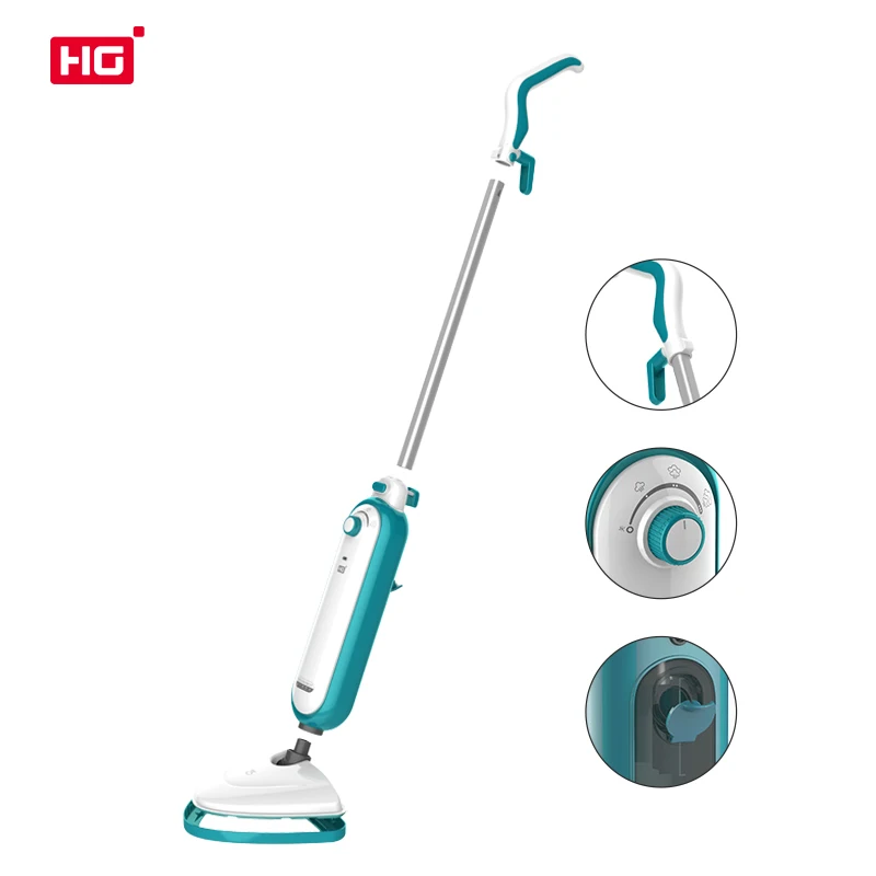 Household electric Replaceable head Multifunction Detachable Smart Living Floor Steam Mop Cleaner
