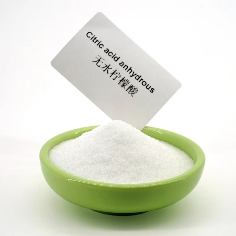 China Manufacturer Anhydrous Citric Acid Food Grade High Concentrate 99% Acid Citric Price
