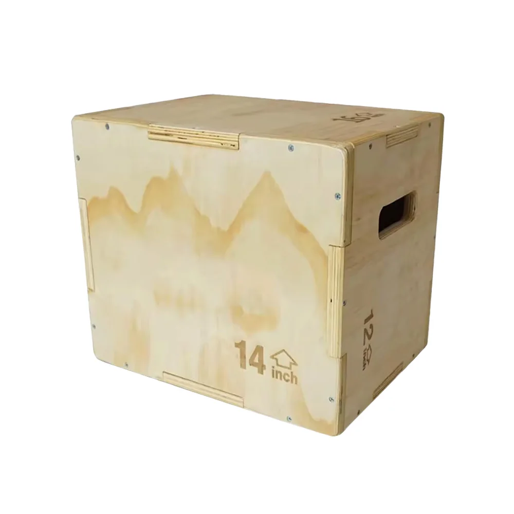 Jumping Boxes on Wooden Platforms of Different Sizes Jump Box