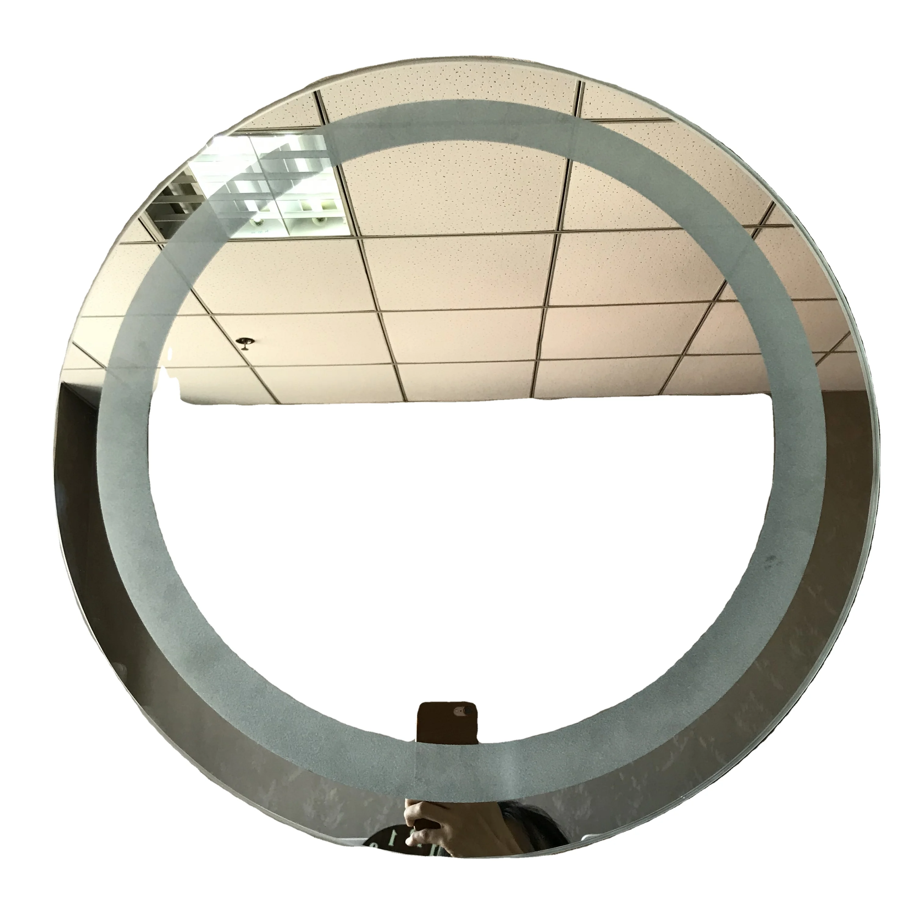 Tiktok Thermocouple Touch Switch Screen Smart Bathroom Mirror with LED Light European Furniture Decoration Mirror to Bathroom