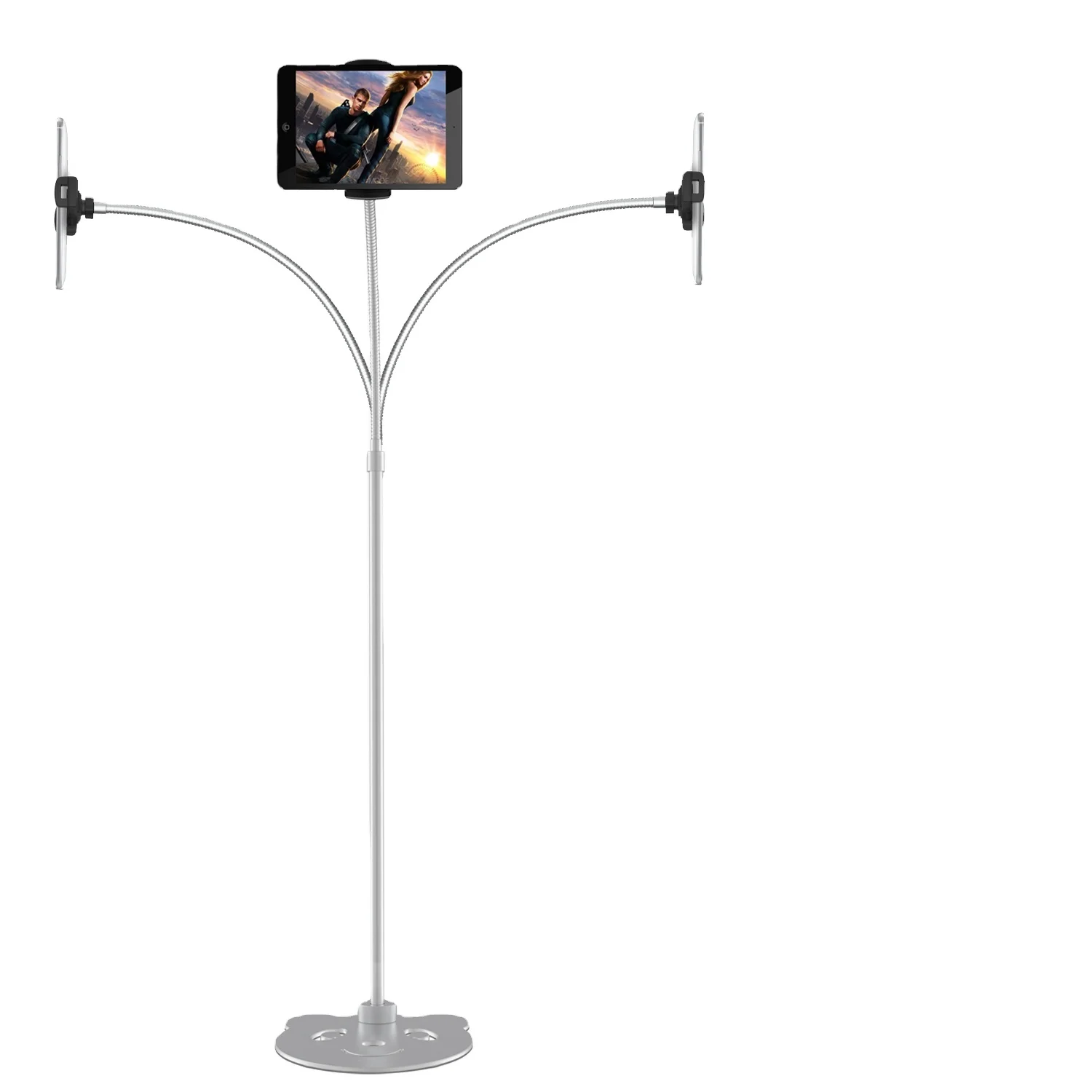Strong Portable Tablet Floor Stand Modern Design  Long Arm Floor Stand For Huawei Samsung iPad Floor Stand