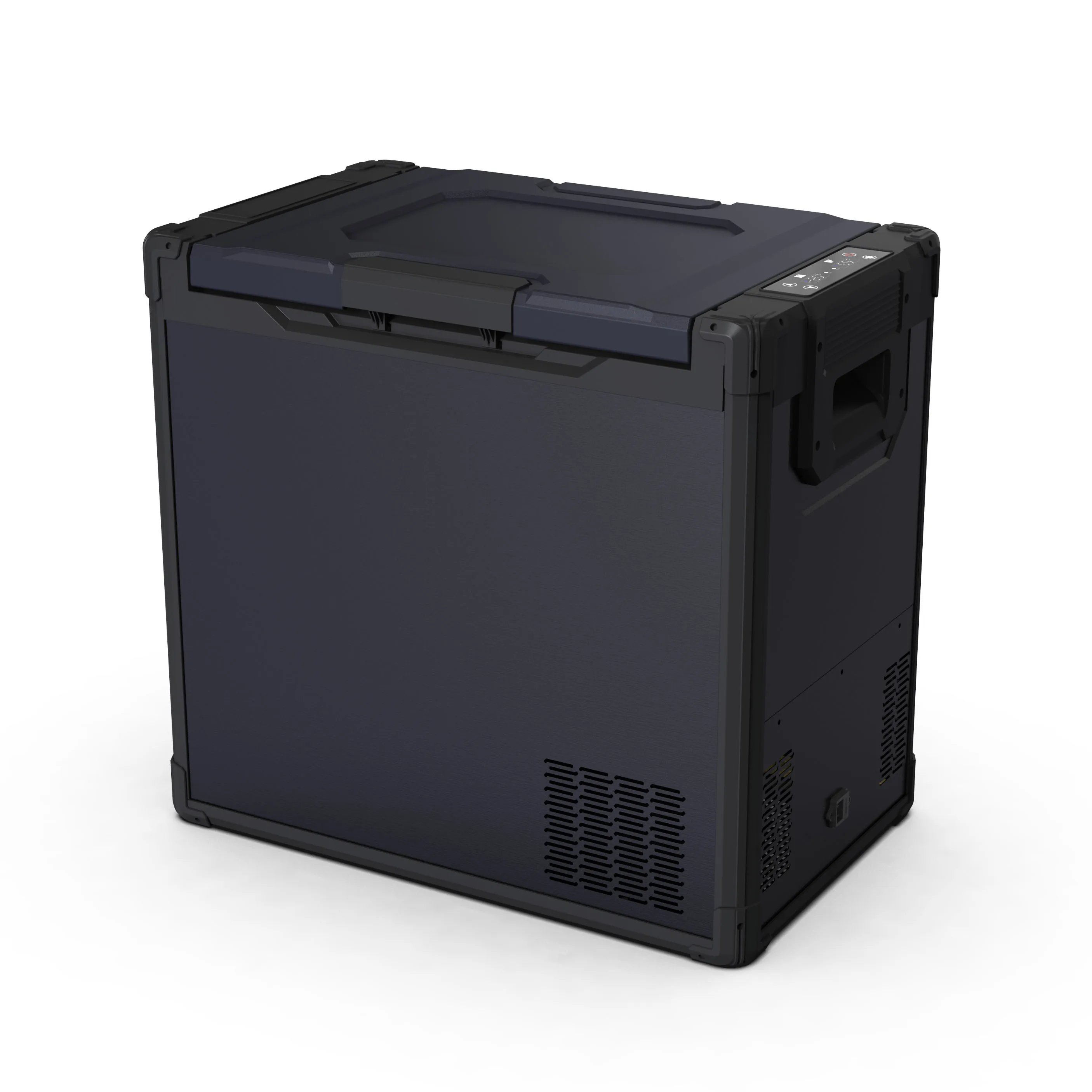 New Design Portable Truck & Car Fridge 50L 12/24 Volt Electric Compressor Refrigerator RV Application