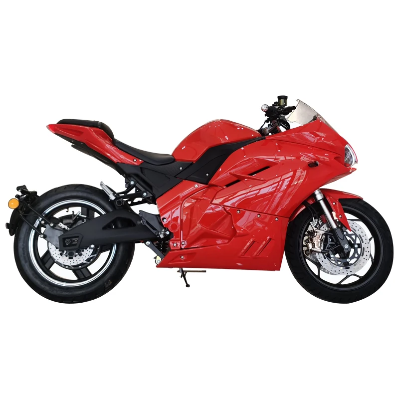 Factory Direct 72V 120Ah Good Brake 5000W 130km/h Lithium Adult Off-Road Electric Motorcycles
