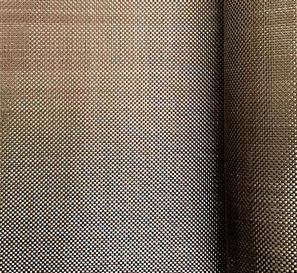 Basalt Fiber Fabric Cloth 200GSM Twill Weave 13um Diameter