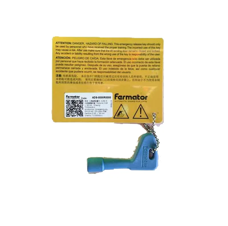 Door Key For Elevator Door | FTE10010 | Door Key For Ferma*** Door