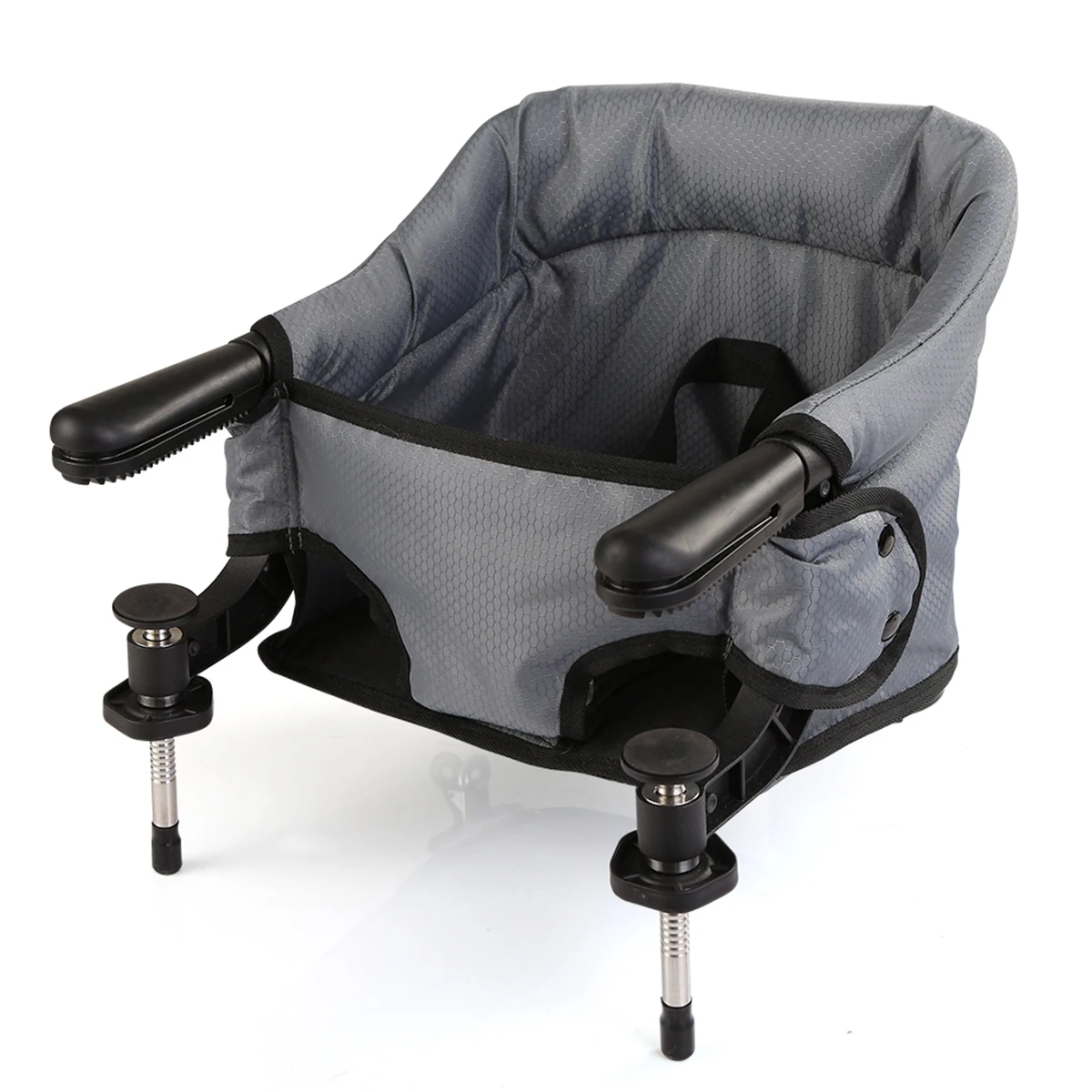 Hook On High Compact Fold Toddler Booster Seat For Travel Restaurants Baby Chairs