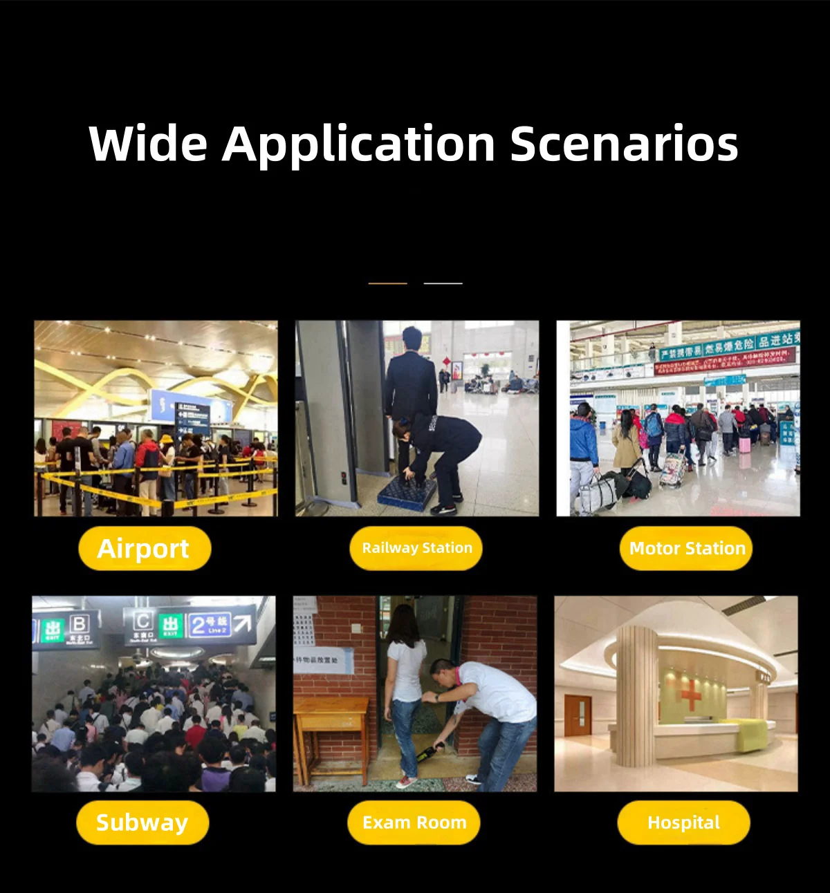 IMPA Code 330595 Hand held Metal Detector 9V Standard Battery