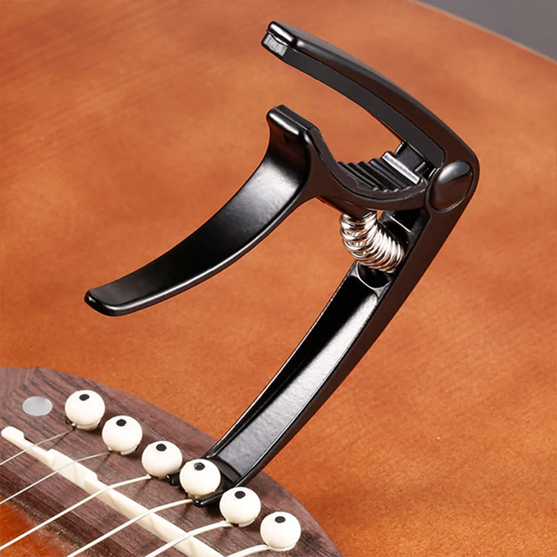 China guitar accessories prying strings electric capo alloy metal guitar capo