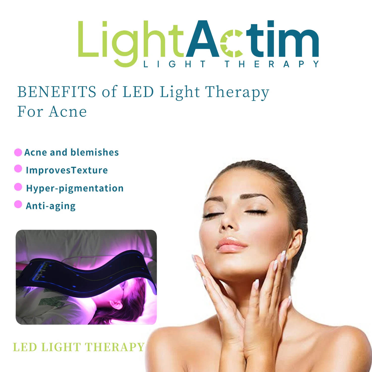 OEM/ODM Powerful Home Use Full Body Beauty Device  850nm Red Infra 630nm PDT red Light Therapy