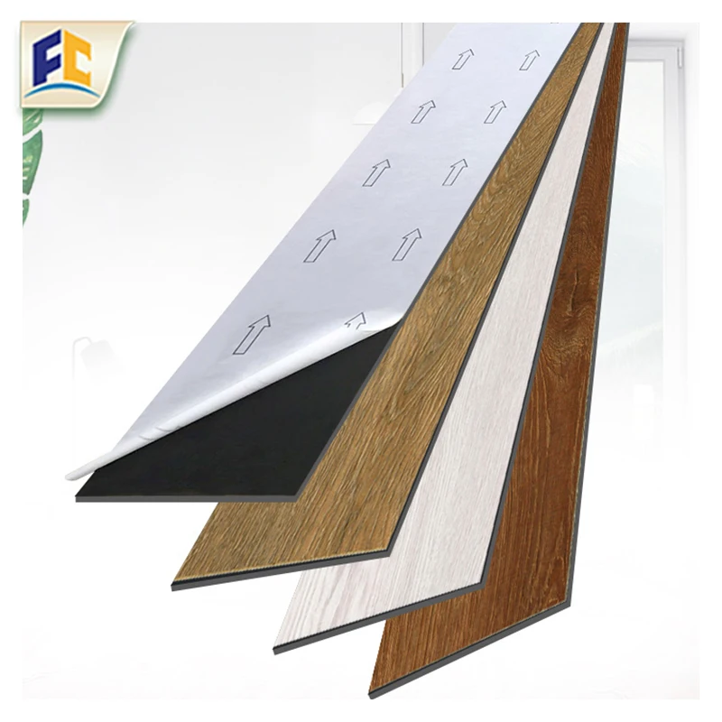 Attractive Raised Profile Modular Flooring with Stable Lock Waterproof Vinyl Tiles Durable Bamboo  Engineered Wood LVT Flooring