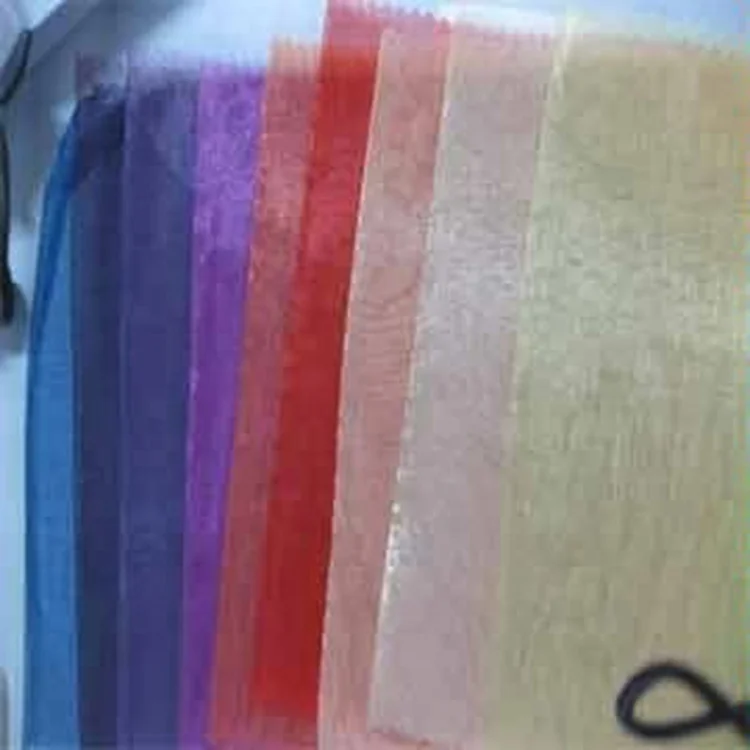 Новейший дизайн, высококачественная ткань, полиэстер, нейлон, двухцветная ткань из органзы для платья