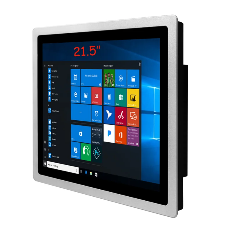 Medier21.5 Inch Waterproof Shockproof Capacitive Embedded Touch Screen  Monitor  open frame  Industrial monitor