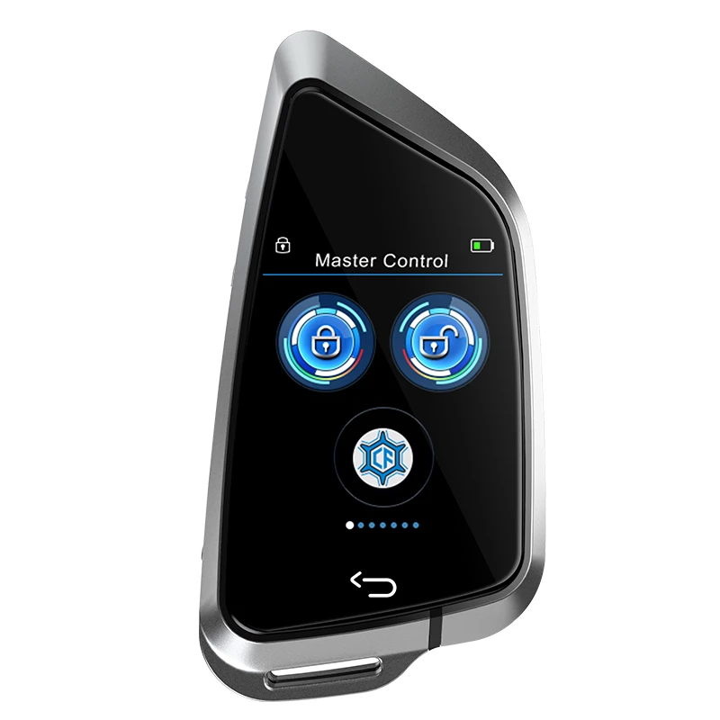 OEM Original Key Retrofit LCD Smart Car Key LED Touch Screen Red Blue Black Silver Grey Colorful Customization
