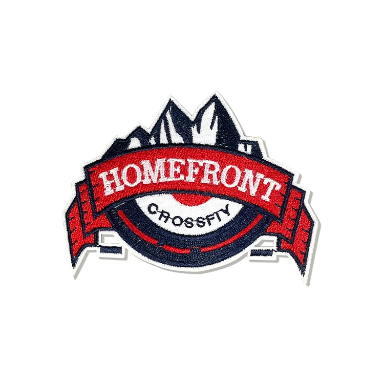 Factory Wholesale High Quality Customizing Sport Trade Mark Clothes Iron On Patches