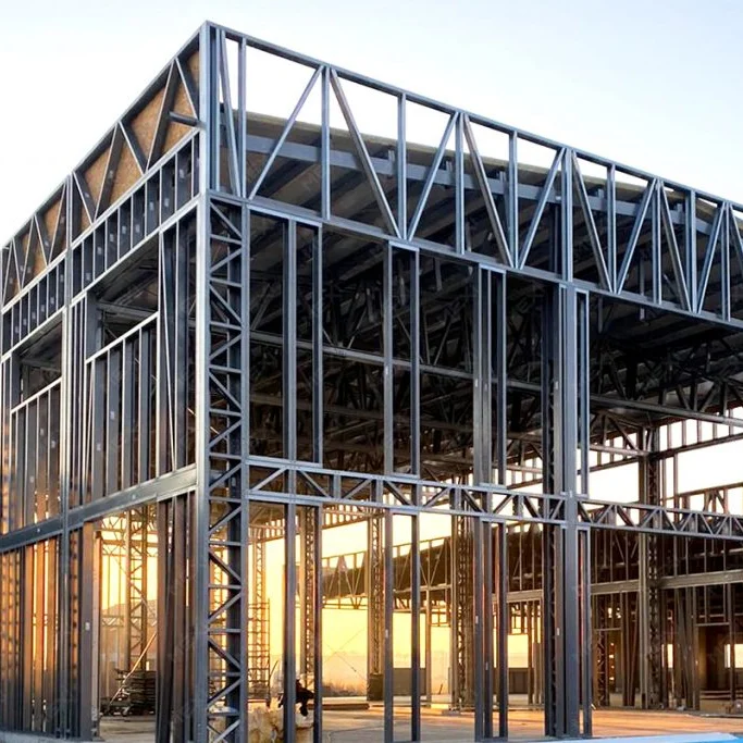 Легкий вес сборные стальные конструкции офисное здание отеля