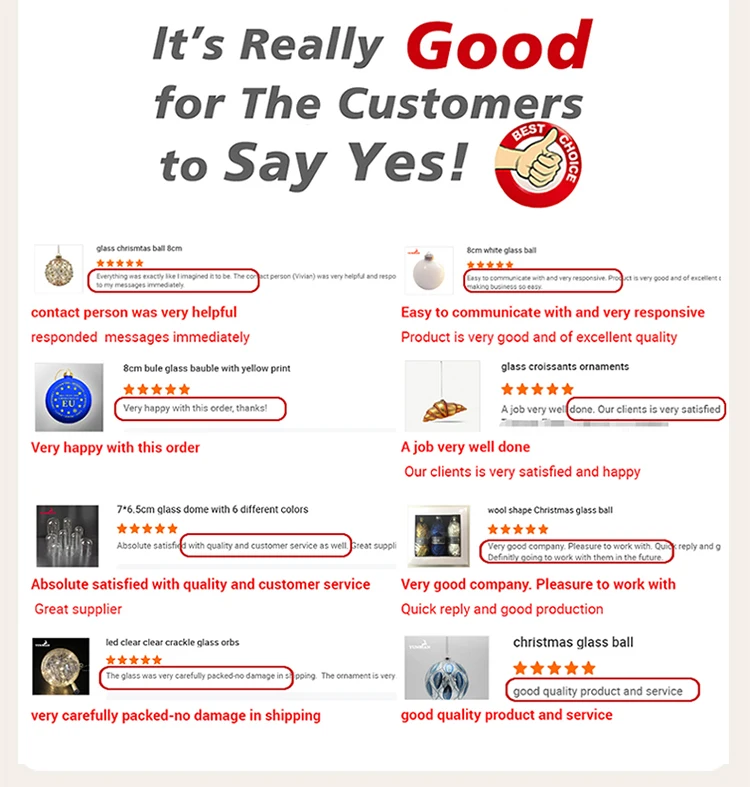 2024 New Arrival Christmas Glass Bauble Glass Ball Ornaments 3 PCS a Set