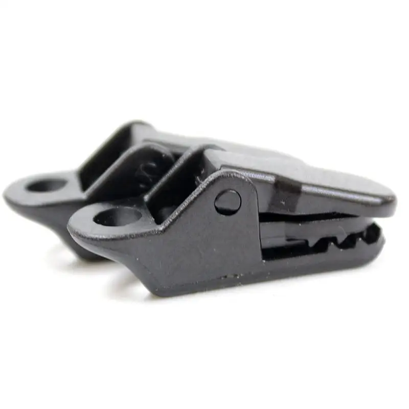Camping And Climbing Accessories Camping Outdoor Rope Awning Clip Tent Tarp Clamps Plastic Strap Clips