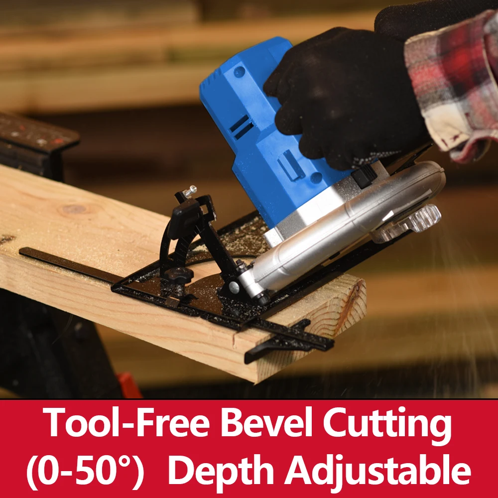 Hehui 20V Cordless Bettry Circular Saw Factory Directly Supply Hand Tool Circular Saw Brushless With Mini Size