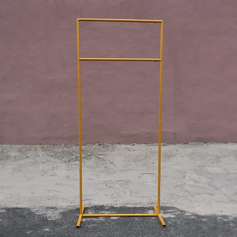 Iron Flower Gate Wedding Props Stage Backdrop Stand Welcome Sign Stand Lawn Wedding Flower Rack