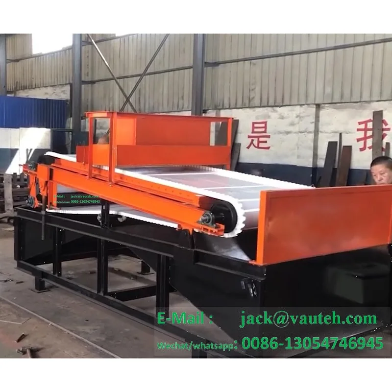 over band wet belt incline plate permanent magnetic separator for iron removal