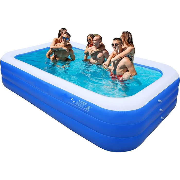 Unique 3-Ring Inflatable Swimming Pool for Kids and Adults New Design Outdoor Pond Pool & Accessories