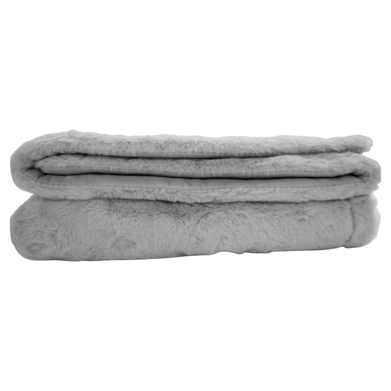 Overheat Protection High Quality Heating Blanket Electric Warmer Fake Fur Made Of 100% Polyester warm electric blanket