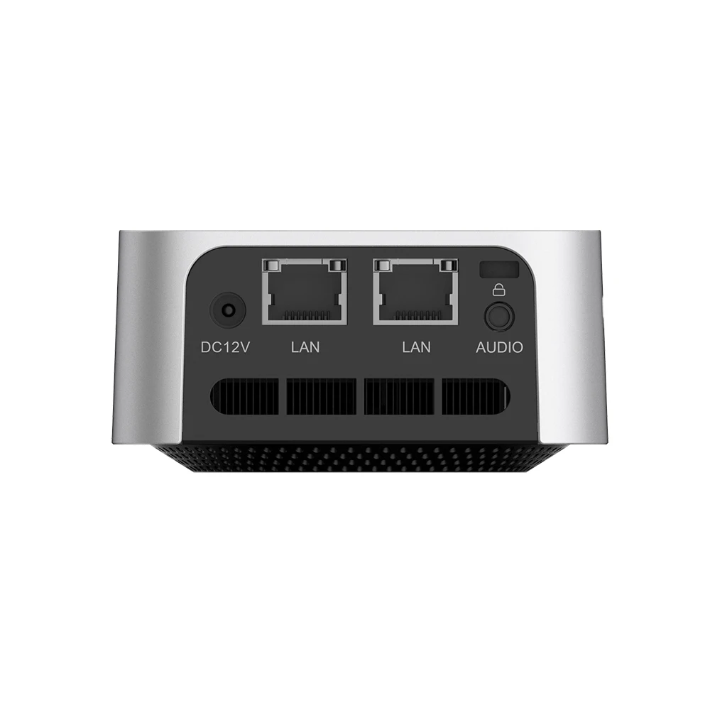 Portable Quad Core Mini Computer N5095 8G RAM 258GB M.2 SSD Dual RJ45 Lan Dual RS 232 COM Linux/ Win10 Pro Fanless Mini PC
