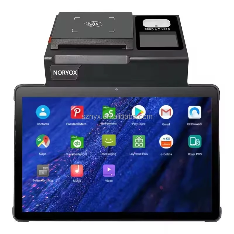 Высококачественная машина Noryox Nb11 Nb11R с принтером 80 мм Android-терминал портативная система Pos сенсорным экраном мобильный телефон