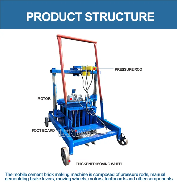 Manual Fly Ash Brick Foam Concrete Block Making Machine