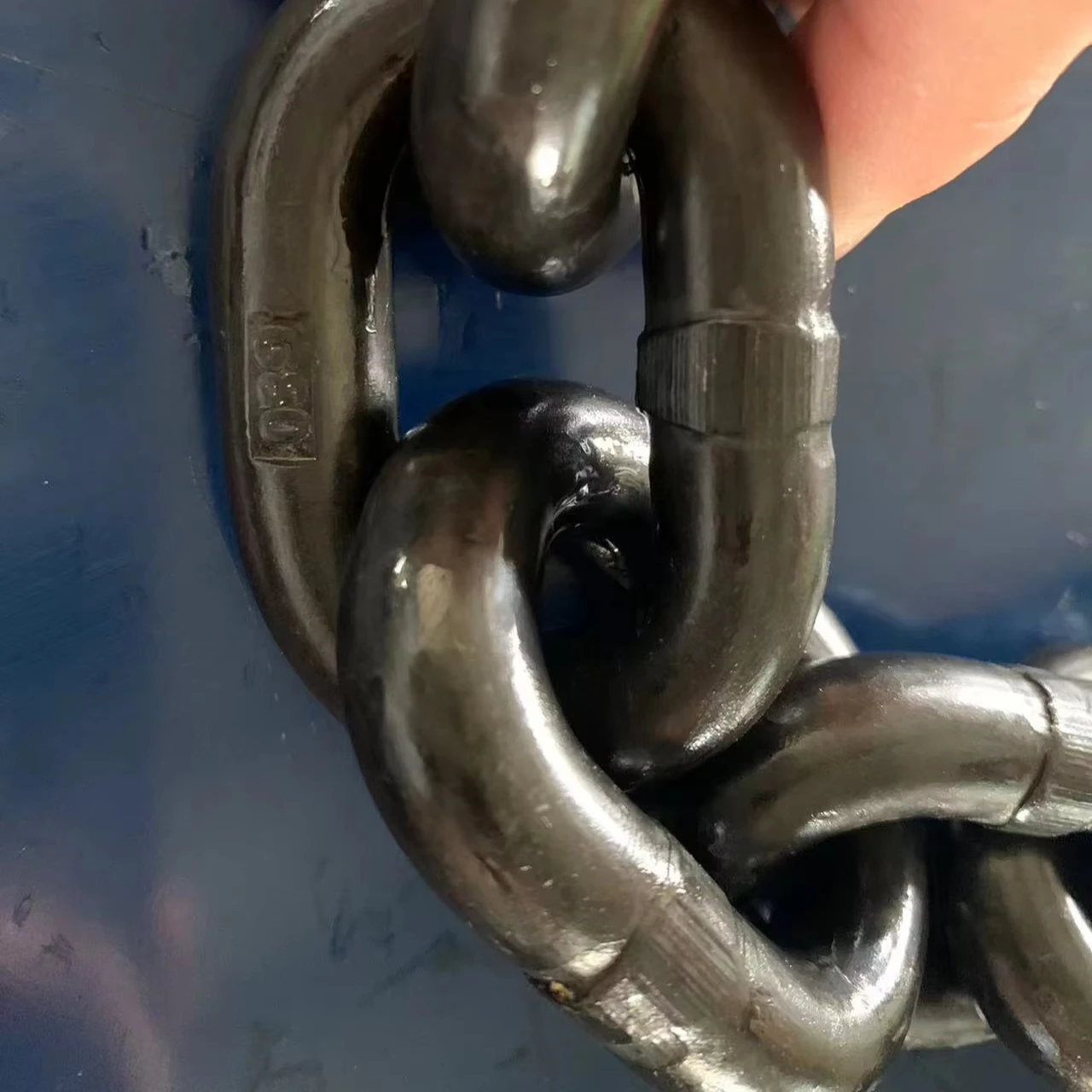 EN818-2 Alloy Steel Round Link Chain Calibrated G80 Chain Factory