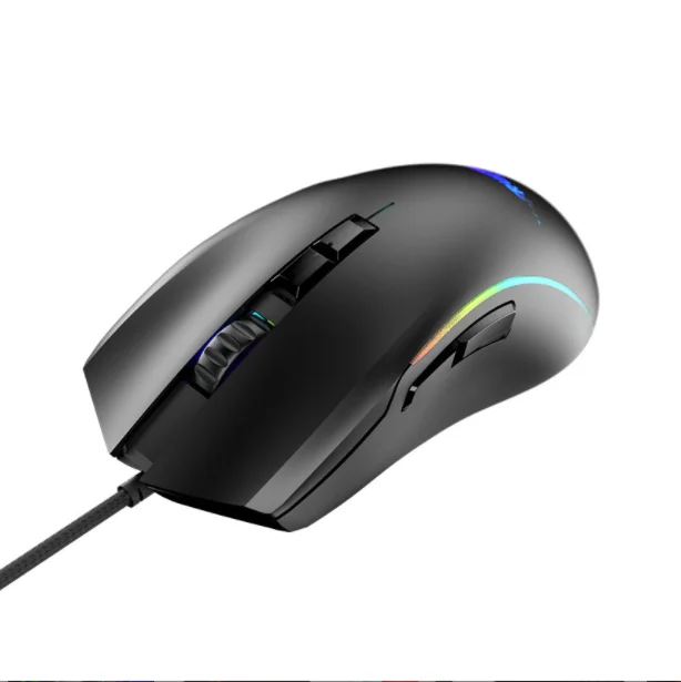 Проводная светодиодная вспышка для офисных деловых игр, Проводная Мышь для игр, мышь для киберспорта
