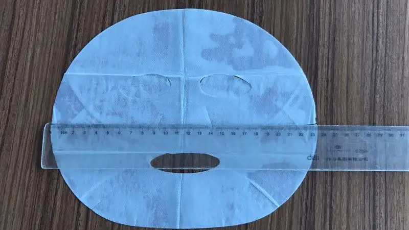 Natural Fiber Skin Care Beauty Coconut Bio Cellulose Dry Face Mask Without Serum