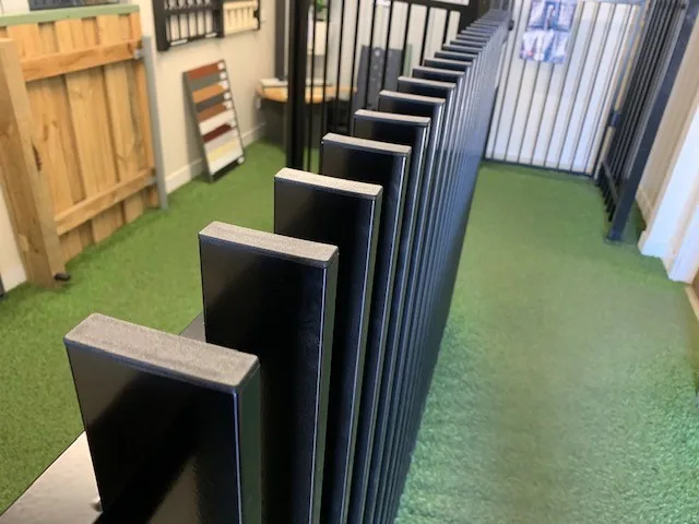 Manufacturer Customized Powder Coated Garden  Aluminum Vertical Blade  Fence Panel
