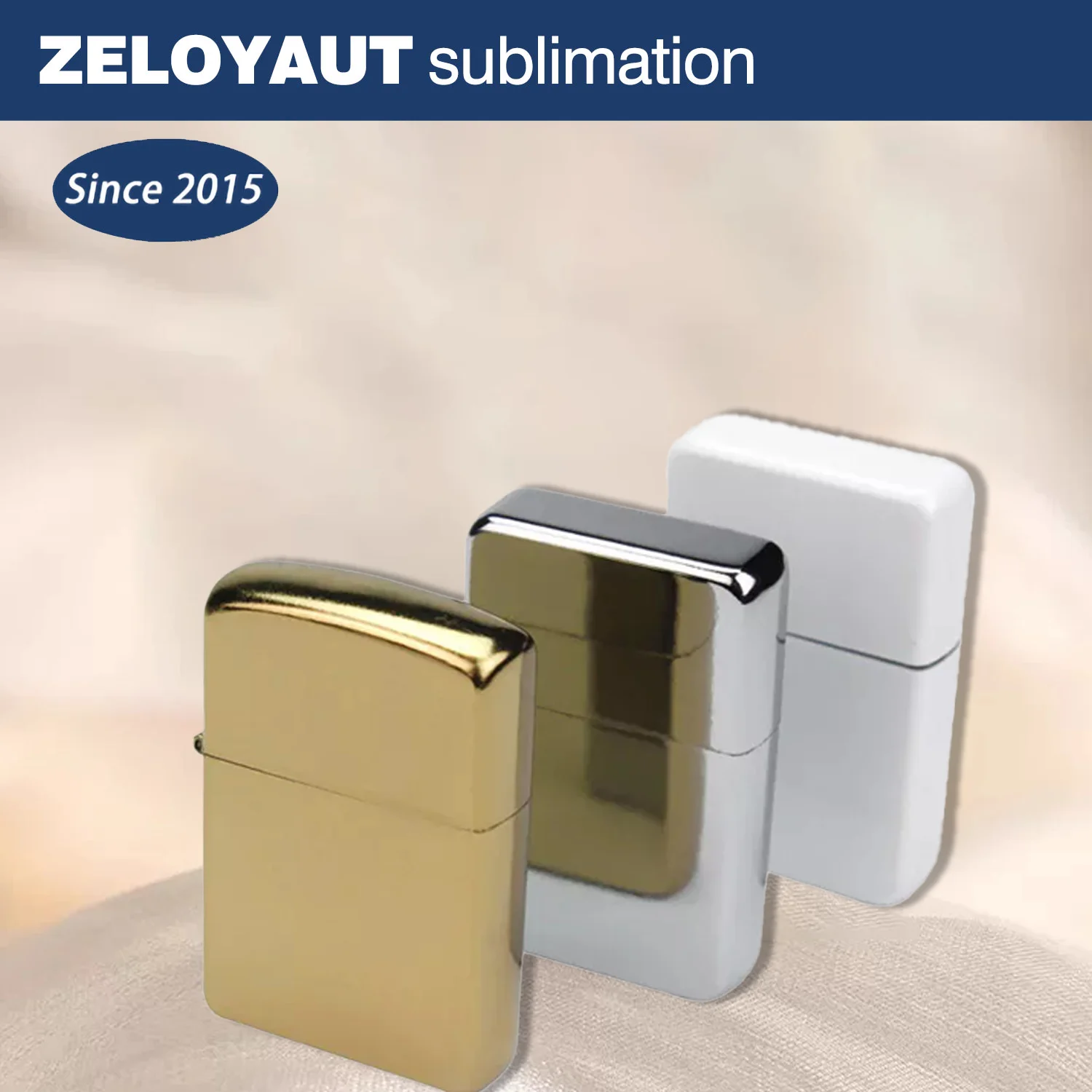 ZELOYAUT wholesale sublimation blanks, customized lighter, metal vintage lighter, blank sublimation lighter, father gift