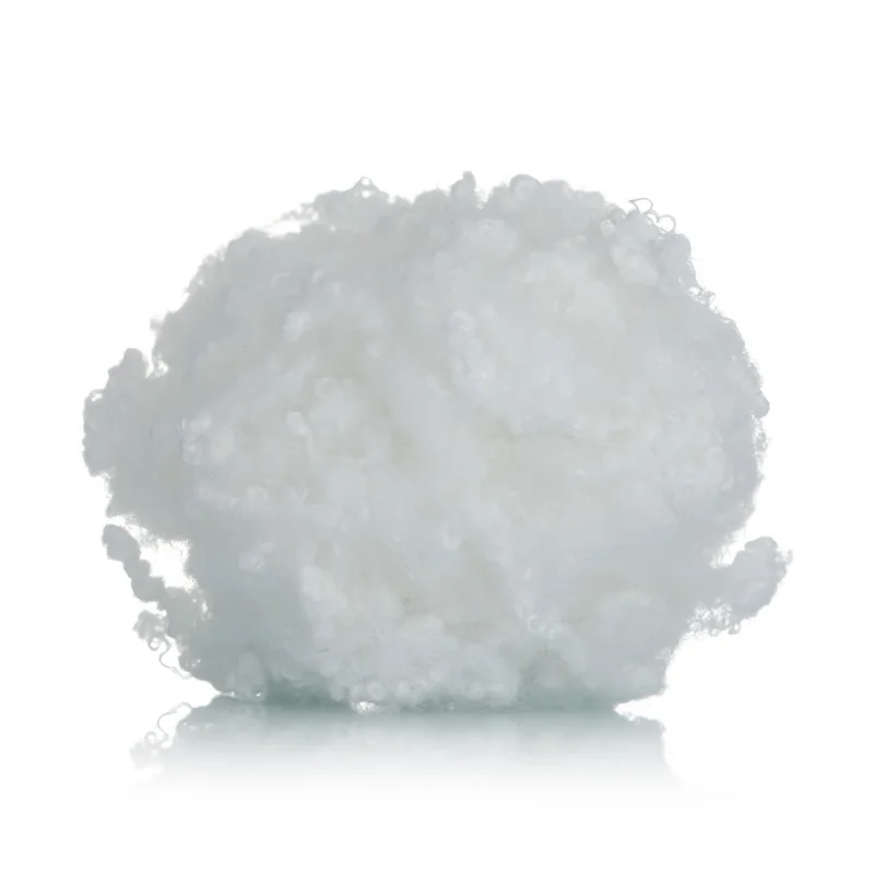 Manufacture Solid Virgin Polyester Staple Fiber 7D 2.5D  Filling Material  For Sofa Soft Toys
