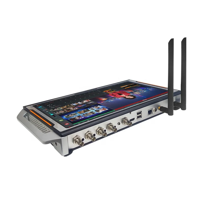 Oton Pad Studio Touch Screen 8 CH SDI/IP Stream/Wireless Camera Video Switcher with ISO Recording