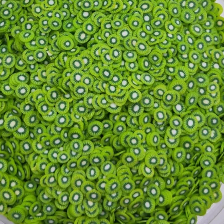 Лидер продаж, полимерные ломтики фруктов арбуза, спрей для слайма и дизайна ногтей, аксессуары для слайма, упаковка в пакет 1 кг, Лидер продаж