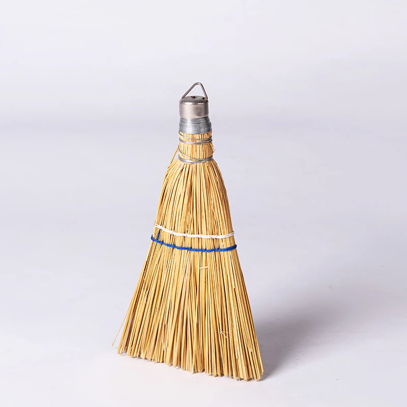 Handy Corn Broom for home Manual Whisk Broom for Kitchen Small Hand Made Dust Floor Cleaning Broom