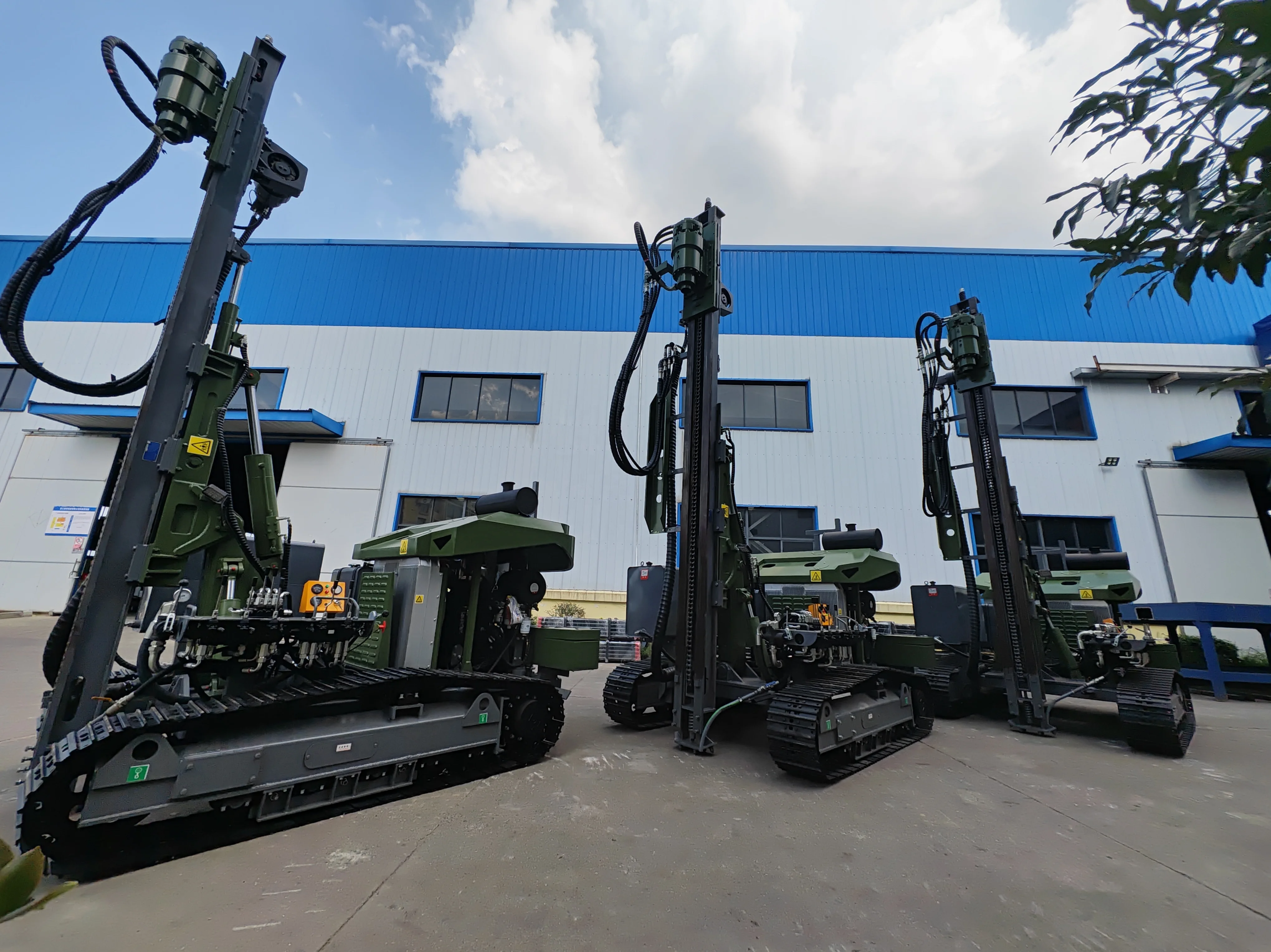 BDMGF-300KC солнечная станция строительный сваебойный винт для сваи