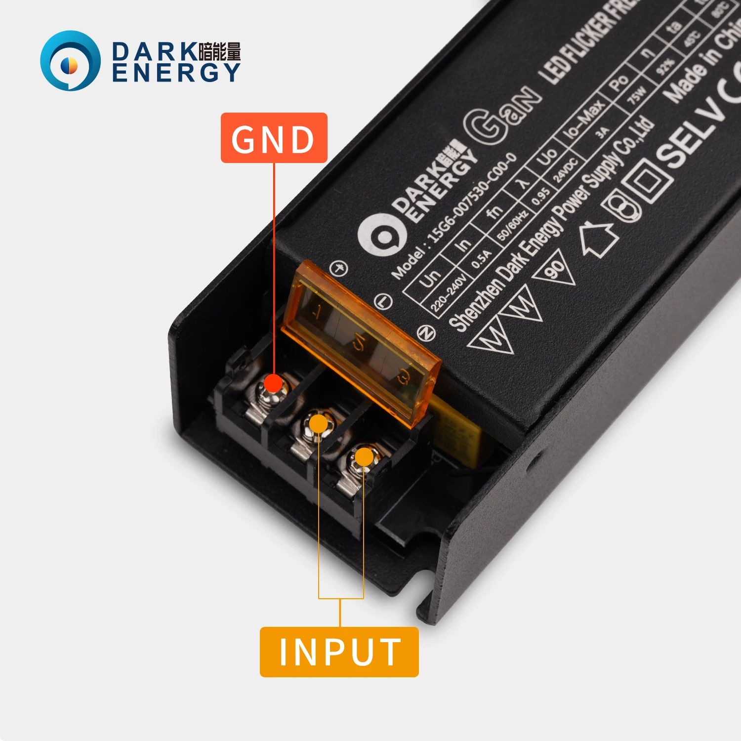 Dark Energy Ac To Dc Converter 220v To 24v Constant Voltage High Pf Led Driver 3a/5a Automatic Transfer Switching Power Supply