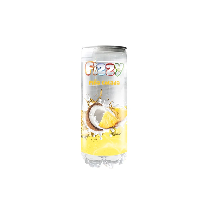 Hot selling 300ml * 24 can soda bubble water fruit flavor carbonated