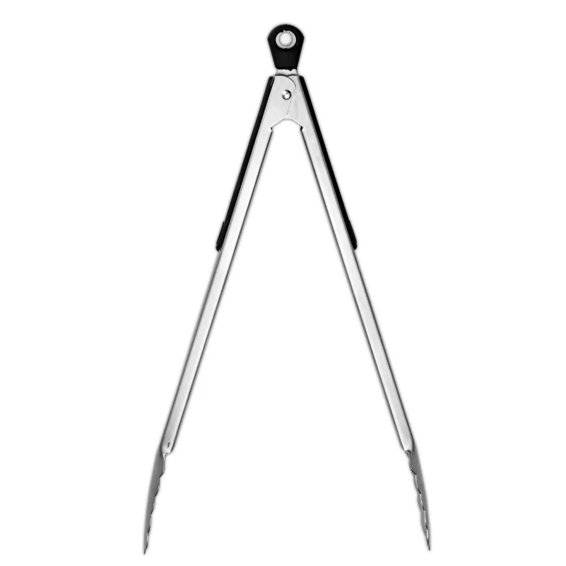 
Kitchen and Barbecue Grill Tongs Stainless Steel Food Clip Pizza Bread Steak Tongs with Locking 