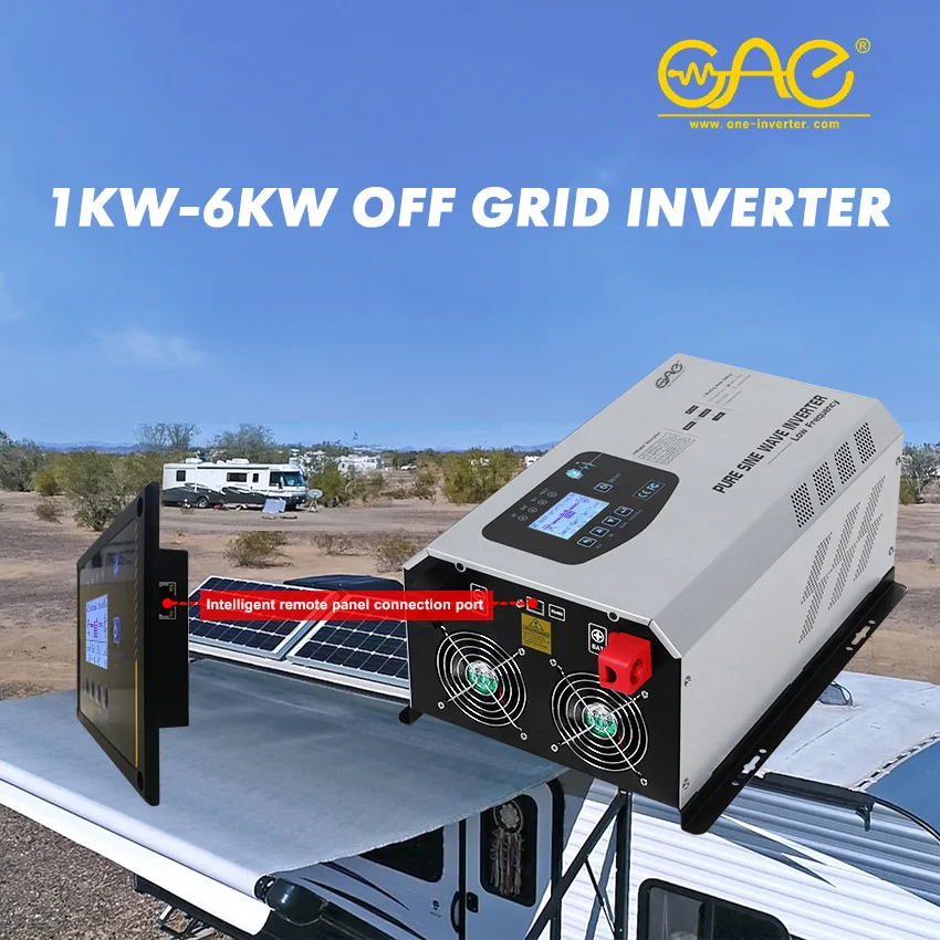  Hot sale inverter 1000W 3000w 5000W dc 12v 24v to 110v 220v pure sine wave power for RV Converter with AC charge