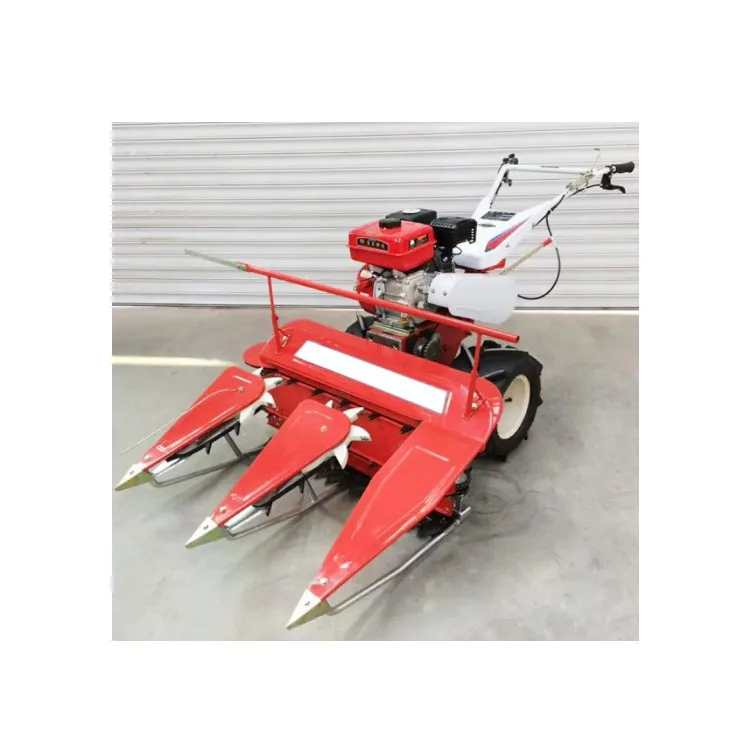 Factory supply Hot sale olive harvesting mower Rice and Wheat reaper  binder power tiller walking tractor