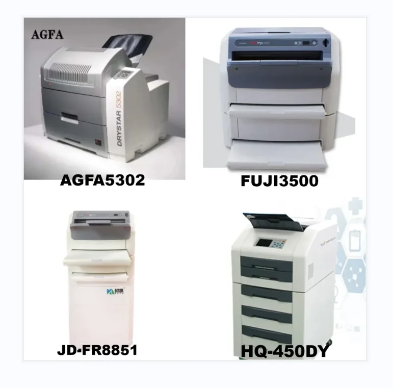 Full size blue dry thermal imaging x-ray film to be used on thermal printer