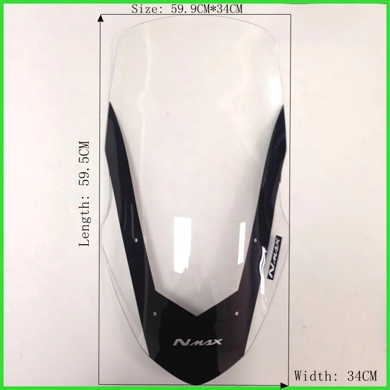  Изменение пластиковое мотоциклетное nmax155 nmax125 nmax лобовое стекло windboard дефлектор ветра экран для yamaha
